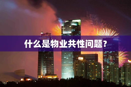 什么是物业共性问题？