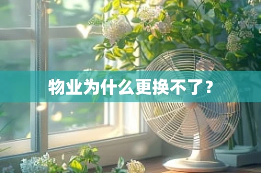物业为什么更换不了？