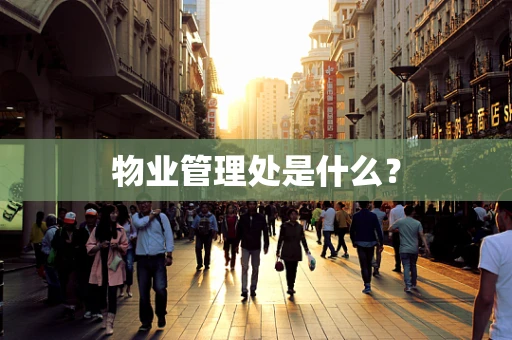 物业管理处是什么？