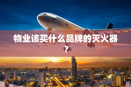 物业该买什么品牌的灭火器？