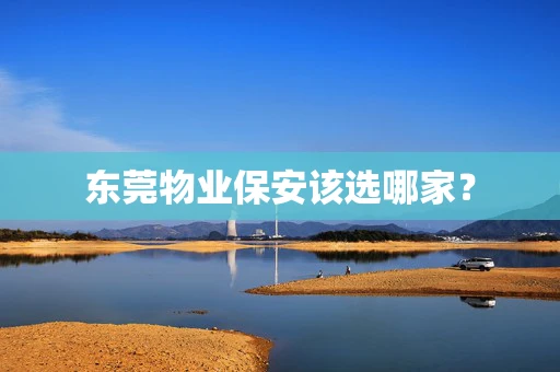 东莞物业保安该选哪家？