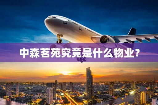 中森茗苑究竟是什么物业？