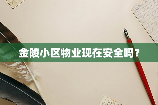 金陵小区物业现在安全吗？
