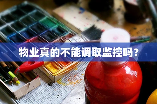 物业真的不能调取监控吗？