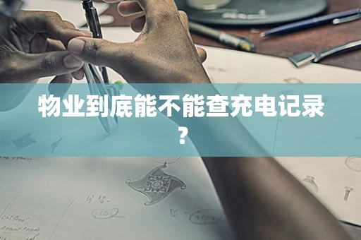 物业到底能不能查充电记录？