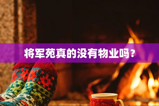 将军苑真的没有物业吗？