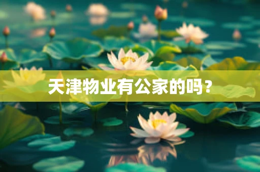 天津物业有公家的吗？