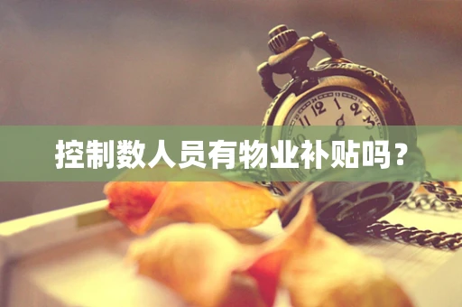 控制数人员有物业补贴吗？