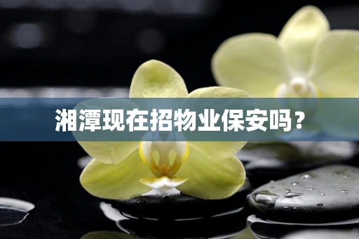 湘潭现在招物业保安吗？