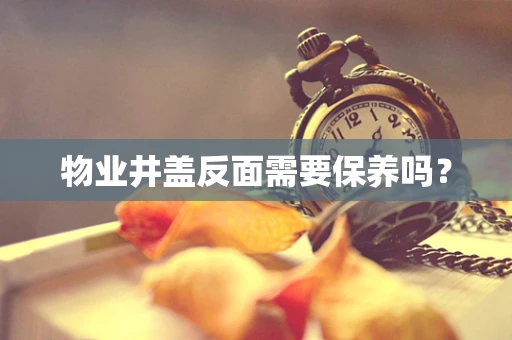 物业井盖反面需要保养吗？