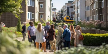 小区物业可以随意打桩吗？