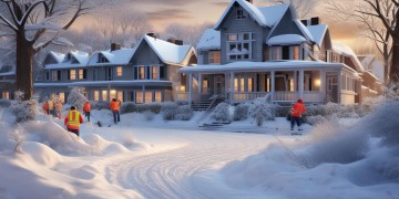 物业收取扫雪费合理吗？