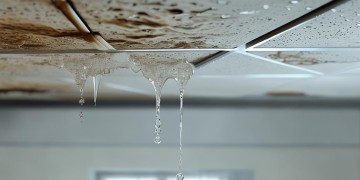 楼上漏水能告物业吗？